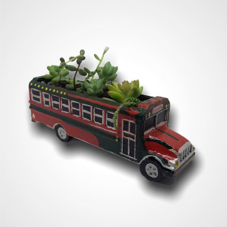 Maceta Camioneta 15x5 cm                   (No incluye planta)